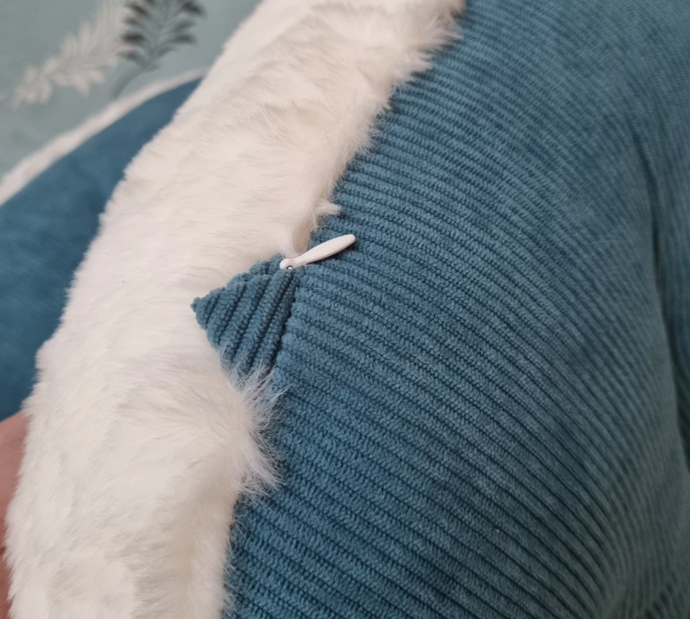 Fermeture éclair du coussin Be'Cloud pour housse lavable et entretien facile